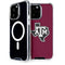 Texas A&M University Black Logo iPhone 15 Pro Max MagSafe Case